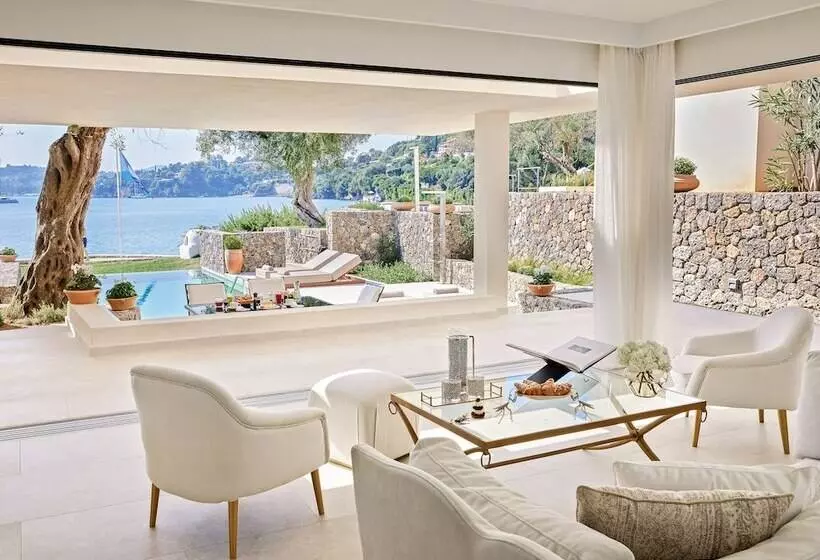 オーシャンビューの１ベッドルームビラ, Corfu Imperial, A Grecotel Resort To Live