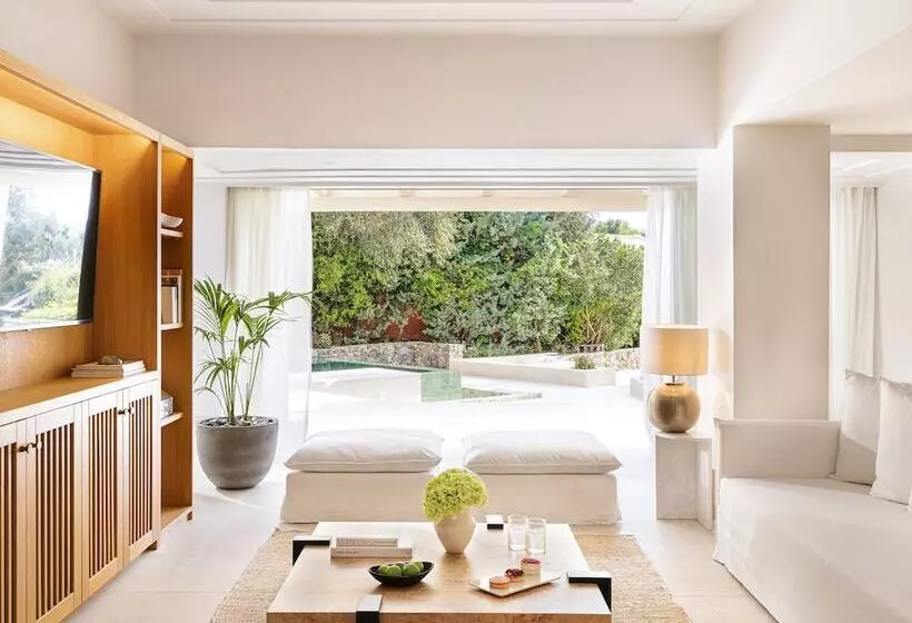 オーシャンビューの１ベッドルームビラ, Corfu Imperial, A Grecotel Resort To Live