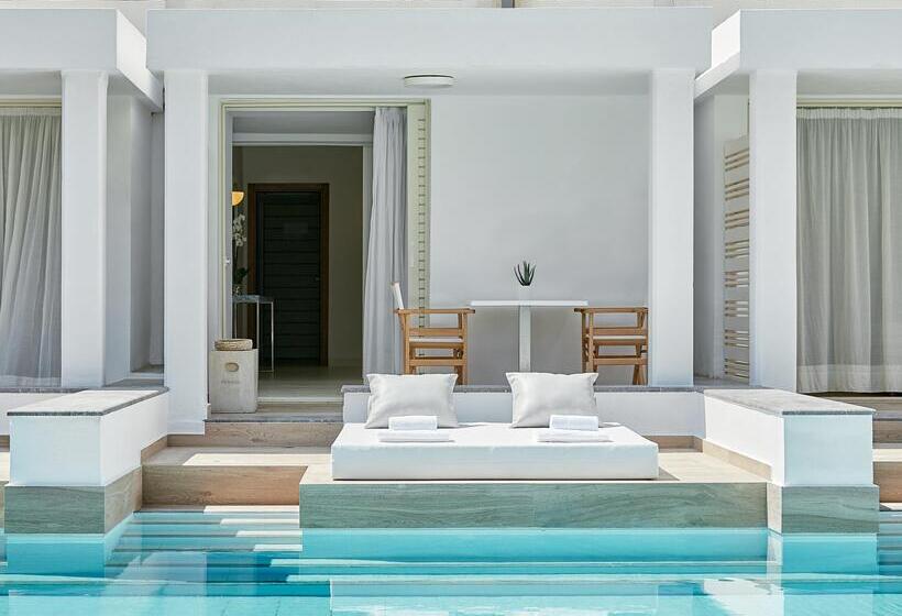 غرفة عائلية, Grecotel Luxme White