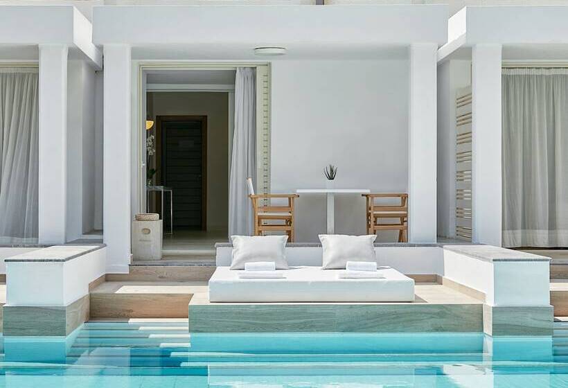 غرفة عائلية, Grecotel Luxme White