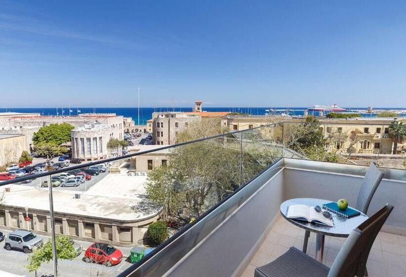 חדר סטנדרט צדדי נוף לים, Best Western Plus Hotel Plaza