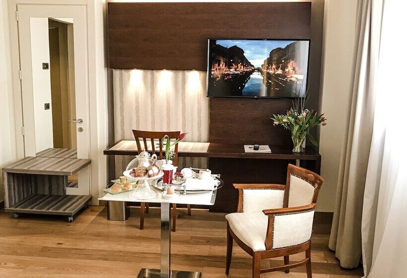 اتاق سوپریور سه تخته, Art Hotel Navigli