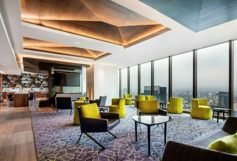 キングサイズベッド、ビュー付きデラックスルーム, Sofitel Mexico City Reforma