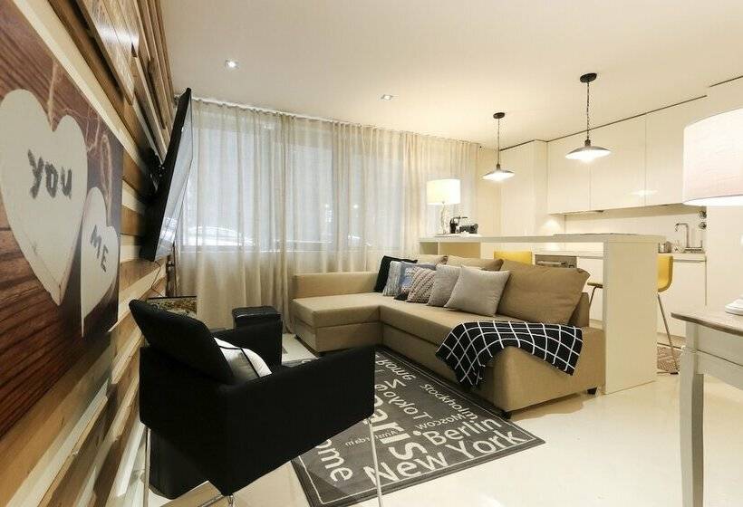 آپارتمان 1 خوابه, Marques Design I By Homing