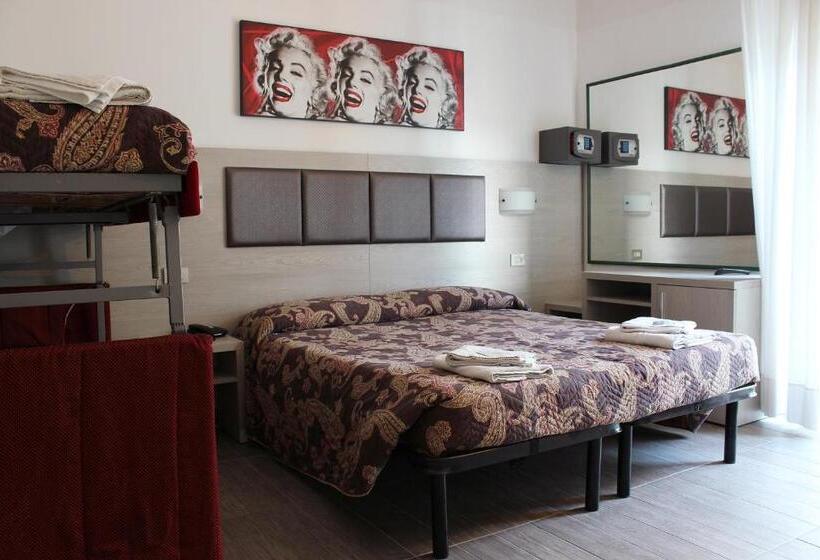 اتاق استاندارد چهار تخته, Tiberius