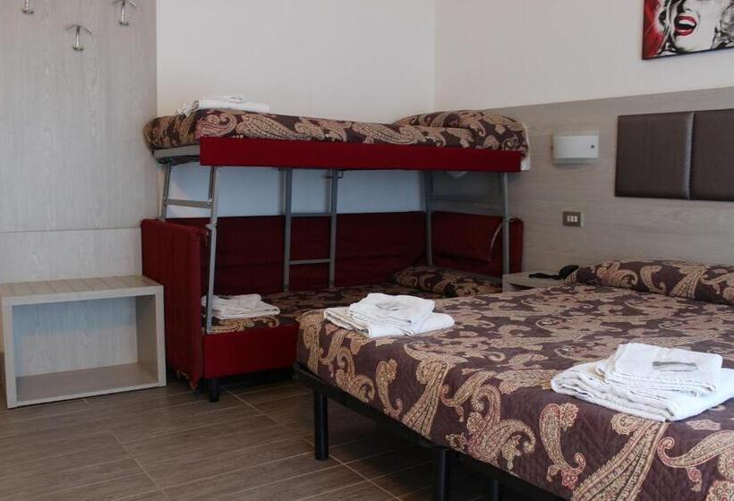 اتاق استاندارد چهار تخته, Tiberius