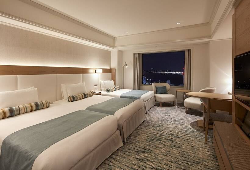 Трехместный Номер Deluxe с Видом, Grand Nikko Tokyo Daiba