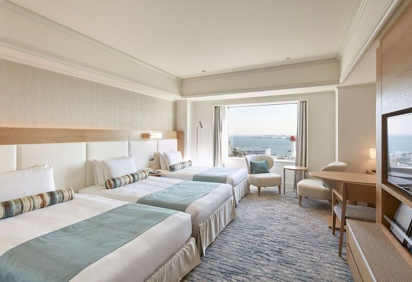 Трехместный Номер Deluxe с Видом, Grand Nikko Tokyo Daiba