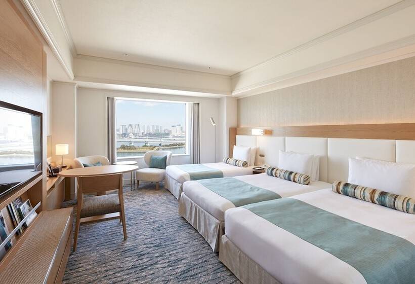 Трехместный Номер Deluxe с Видом, Grand Nikko Tokyo Daiba