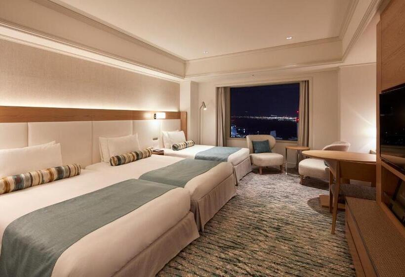 Трехместный Номер Deluxe с Видом, Grand Nikko Tokyo Daiba