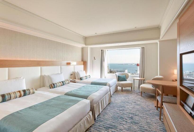 Трехместный Номер Deluxe с Видом, Grand Nikko Tokyo Daiba