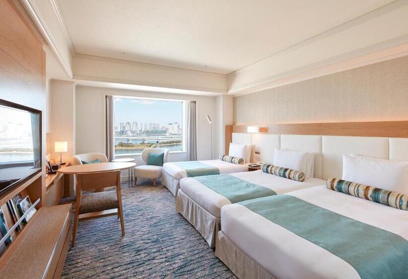 Трехместный Номер Deluxe с Видом, Grand Nikko Tokyo Daiba