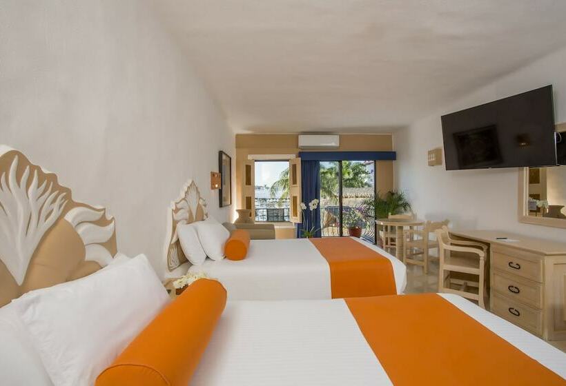 غرفه قياسيه سريرين مزدوجين, Flamingo Vallarta Hotel & Marina