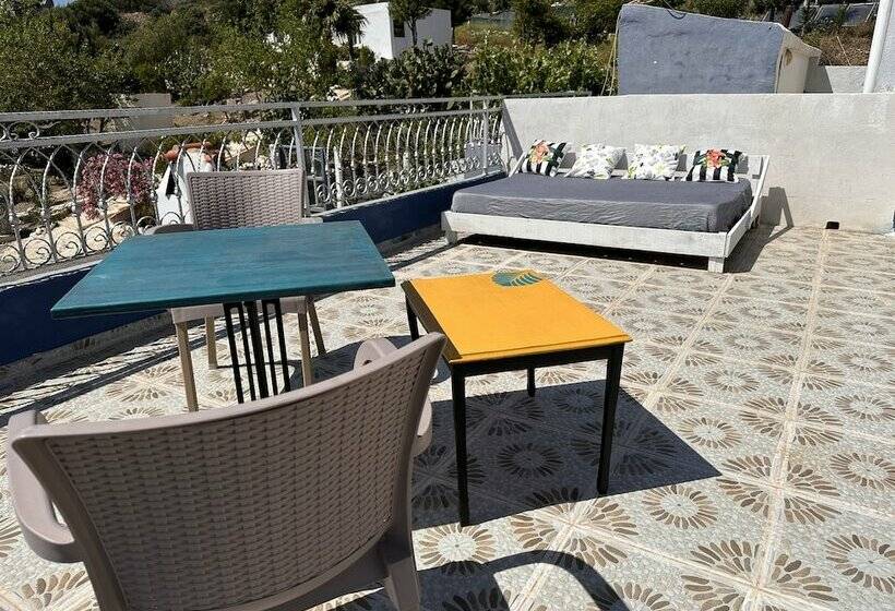 带海景的带双人床的标准间, Goknar Knidos Nature Otel   Adults Only