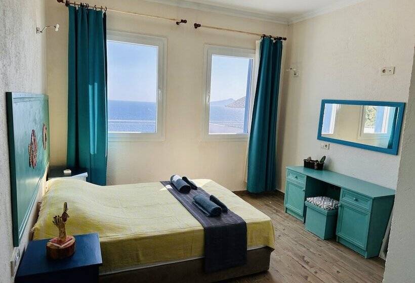 可观海景的舒适型房间, Goknar Knidos Nature Otel   Adults Only