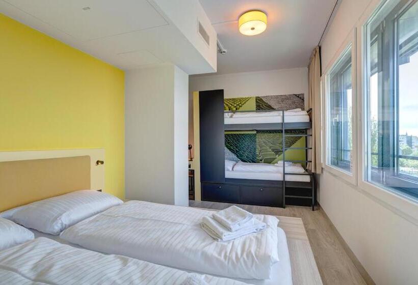 غرفة قياسية رباعية, Meininger Hotel München Olympiapark