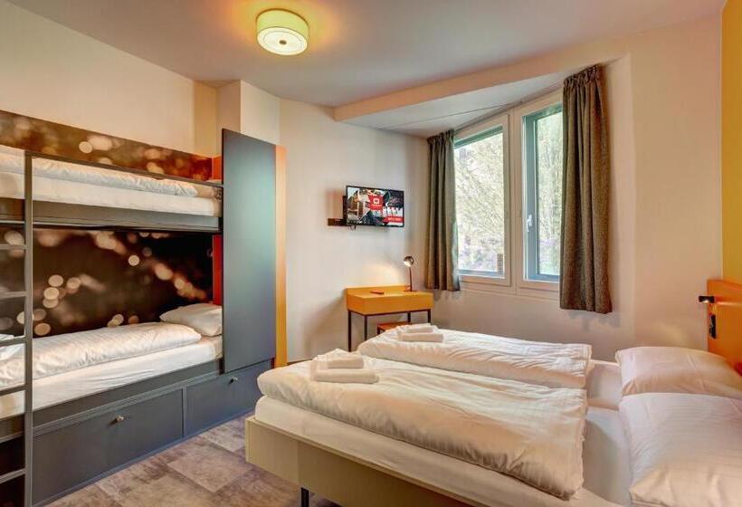 غرفة قياسية رباعية, Meininger Hotel München Olympiapark