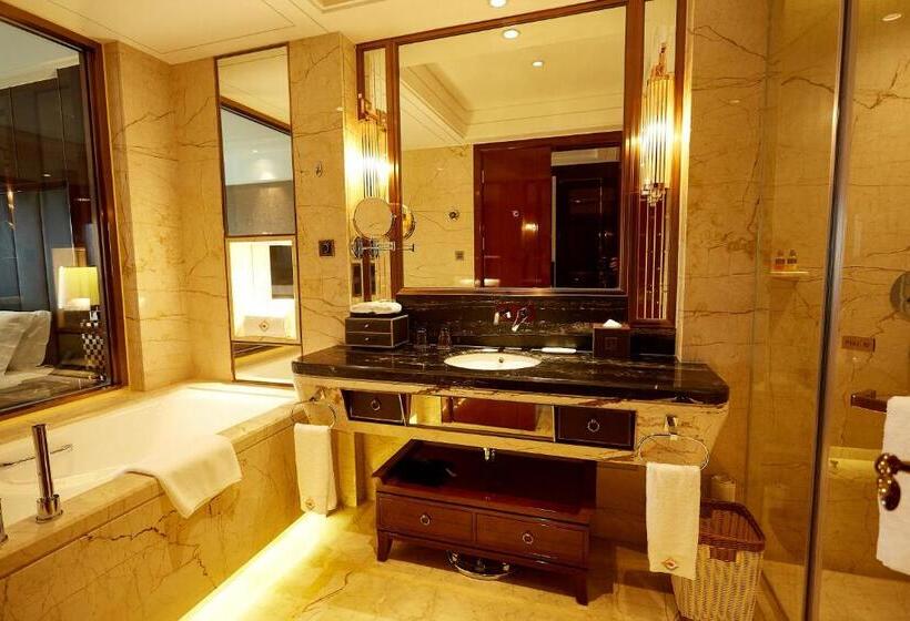 キングサイズベッドのスタンダードルーム, Estandon Hotel Guangzhou