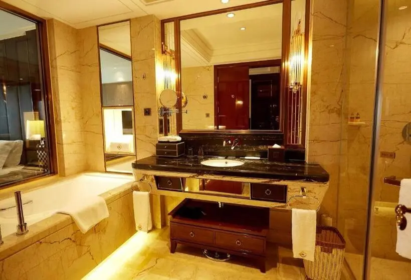キングサイズベッドのスタンダードルーム, Estandon Hotel Guangzhou