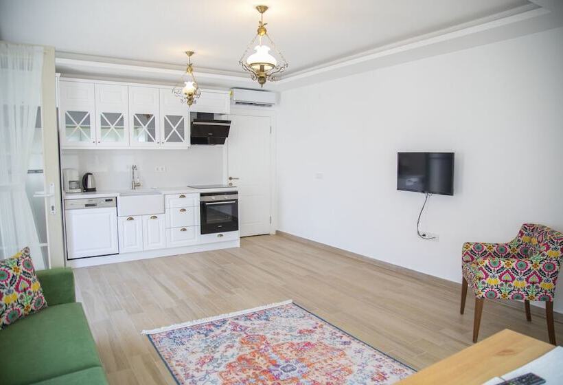 חדר דלוקס לארבעה, Bellapais 58 Luxury Cesme