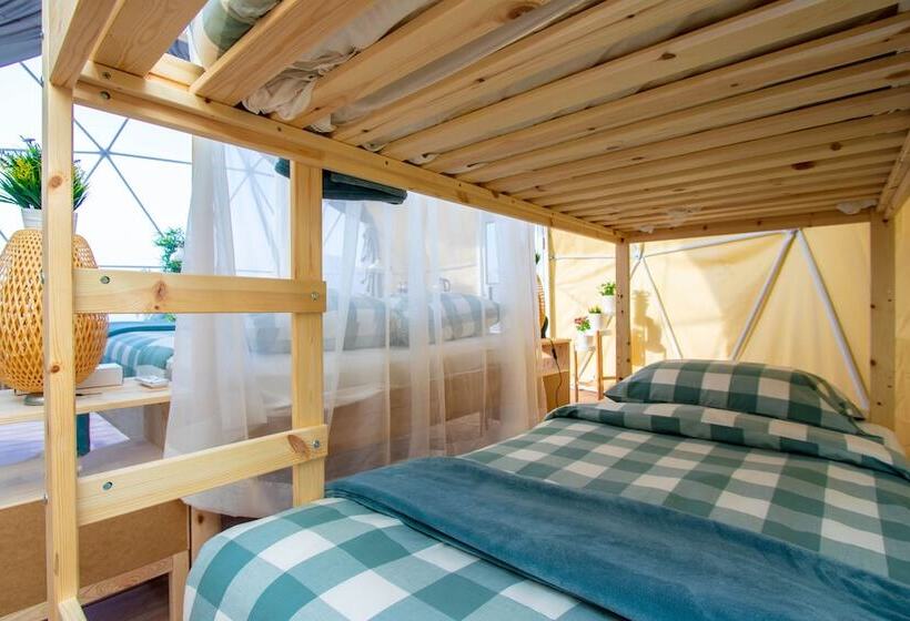 چادر با خدمات رفاهی استاندارد, Longbeach Campground