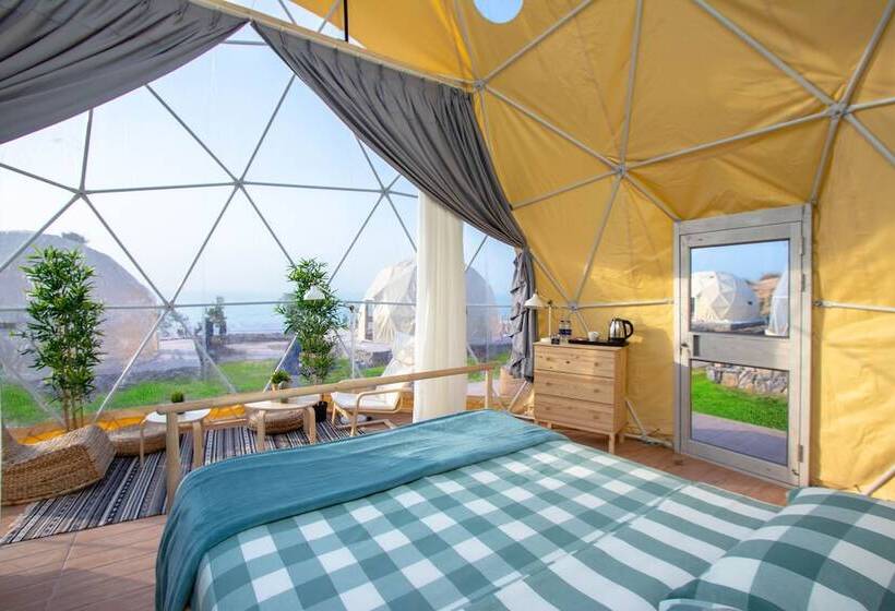 چادر با خدمات رفاهی استاندارد, Longbeach Campground