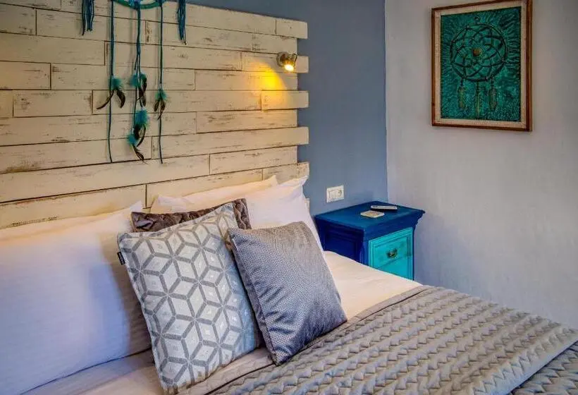 キングサイズベッドのスーペリアルーム, The Palms Boutique Resort Málaga Adults Only