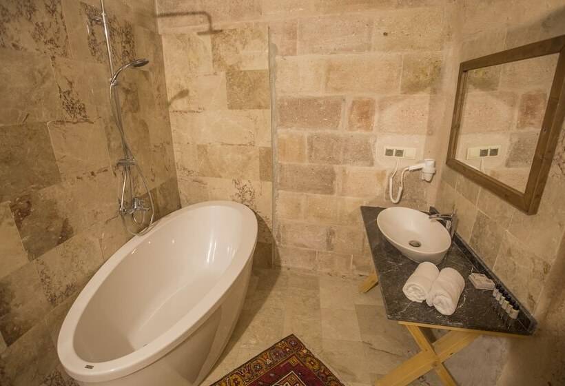 غرفة ديلوكس, Helike Cave Suites