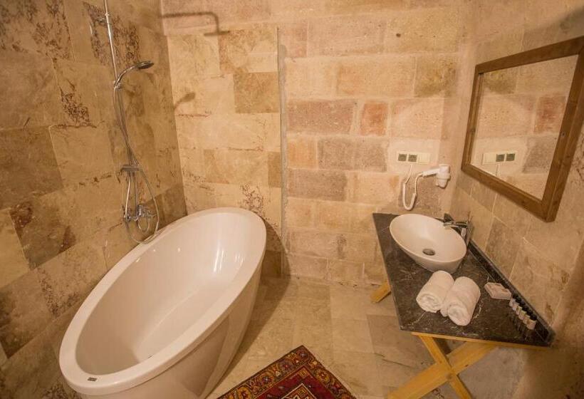 غرفة ديلوكس, Helike Cave Suites