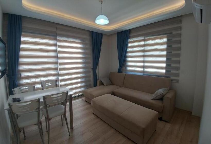 Апартаменты 1 Спальня с Балконом, Arti̇m Apart