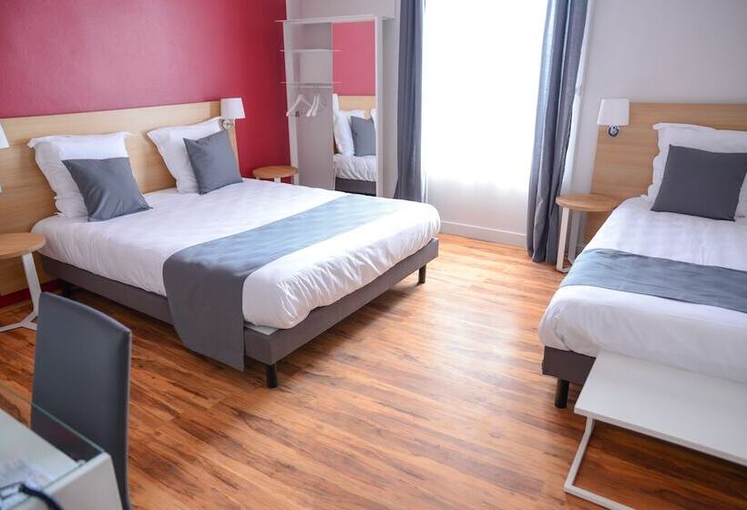 חדר סטנדרט לשלושה, De La Gare  Restaurant Bistro Quai