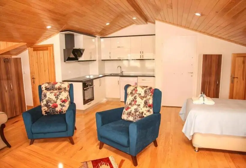 آپارتمان 1 خوابه با چشم‌انداز دریا, Royal Inn Seza Residence