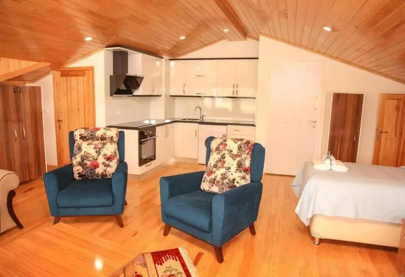 آپارتمان 1 خوابه با چشم‌انداز دریا, Royal Inn Seza Residence