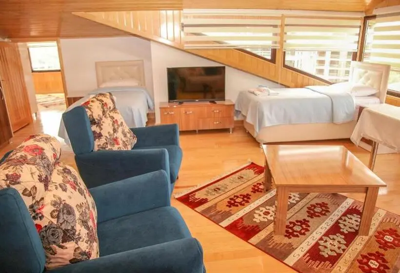 آپارتمان 1 خوابه با چشم‌انداز دریا, Royal Inn Seza Residence