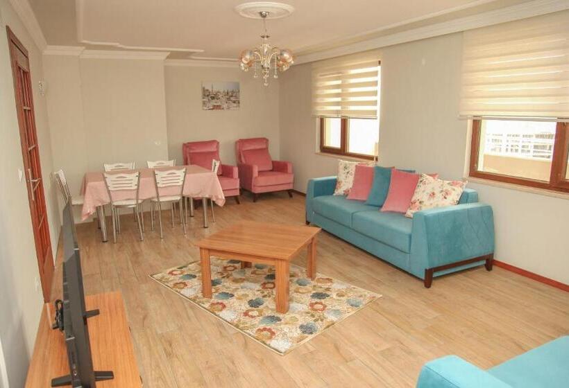 침실 2개 바다 전망 아파트, Royal Inn Seza Residence