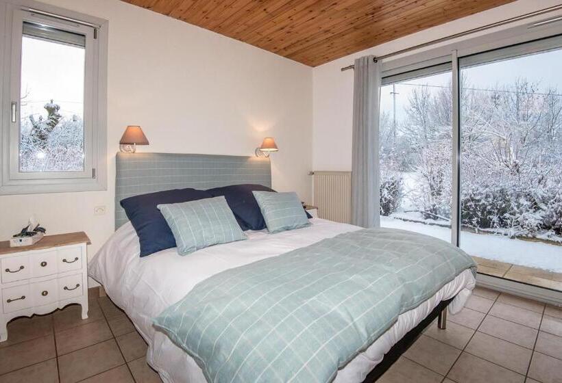 스탠다드 스튜디오 (테라스구비), La Combe Fleurie Appartements & Chambres