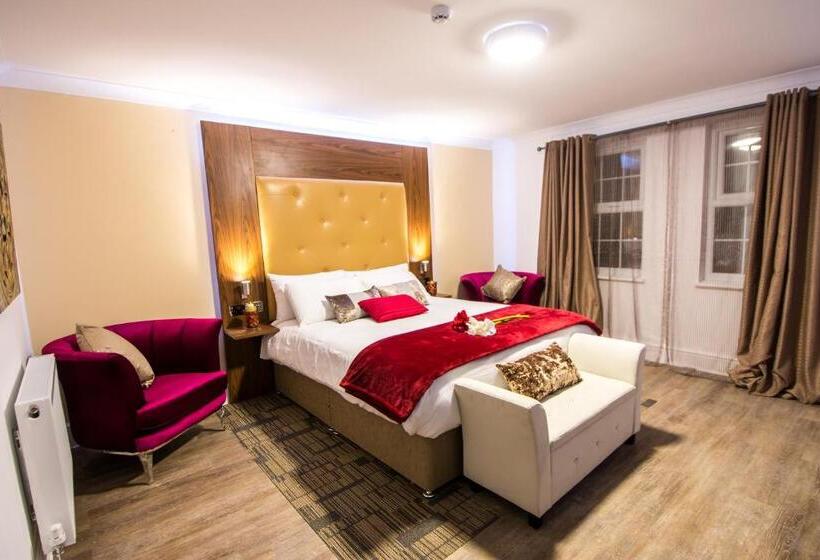 חדר סטנדרט עם מיטת קינג, Trivelles Gatwick Hotel & Airport Parking