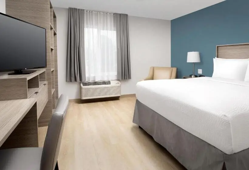 اتاق استاندارد با تخت بزرگ برای معلولان, Woodspring Suites Seattle Tukwila