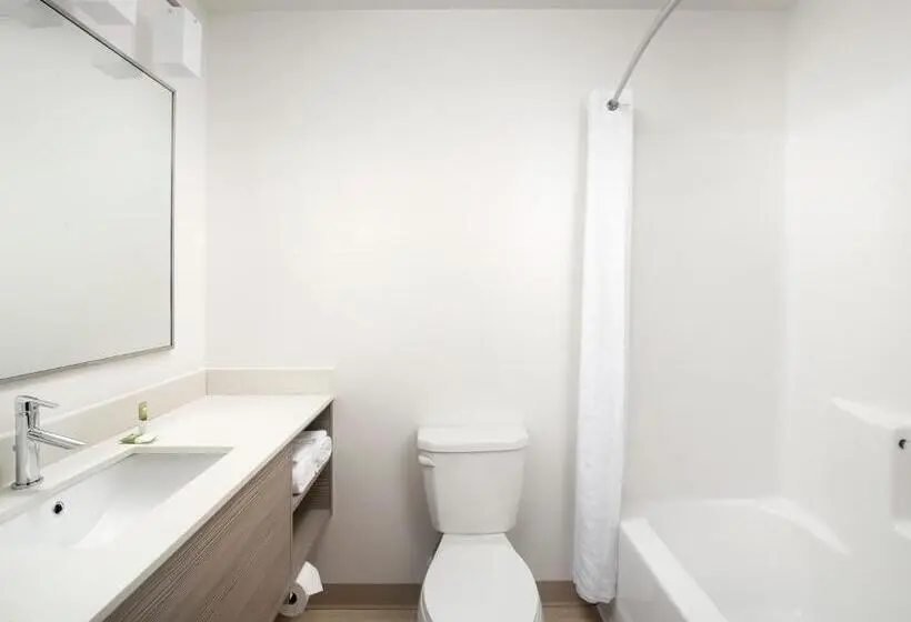 اتاق استاندارد با تخت بزرگ, Woodspring Suites Seattle Tukwila