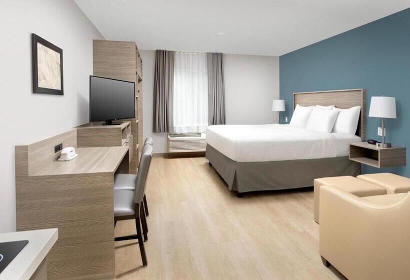 스탠다드 룸 킹사이즈 침대, Woodspring Suites Seattle Tukwila
