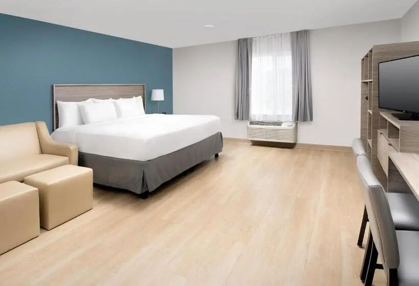 اتاق استاندارد با تخت بزرگ, Woodspring Suites Seattle Tukwila