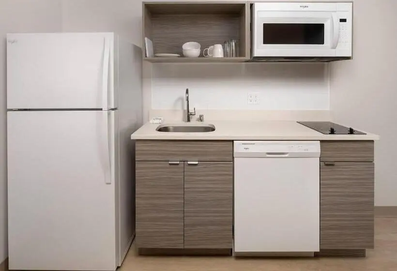 اتاق استاندارد با 2 تخت دوبل, Woodspring Suites Seattle Tukwila