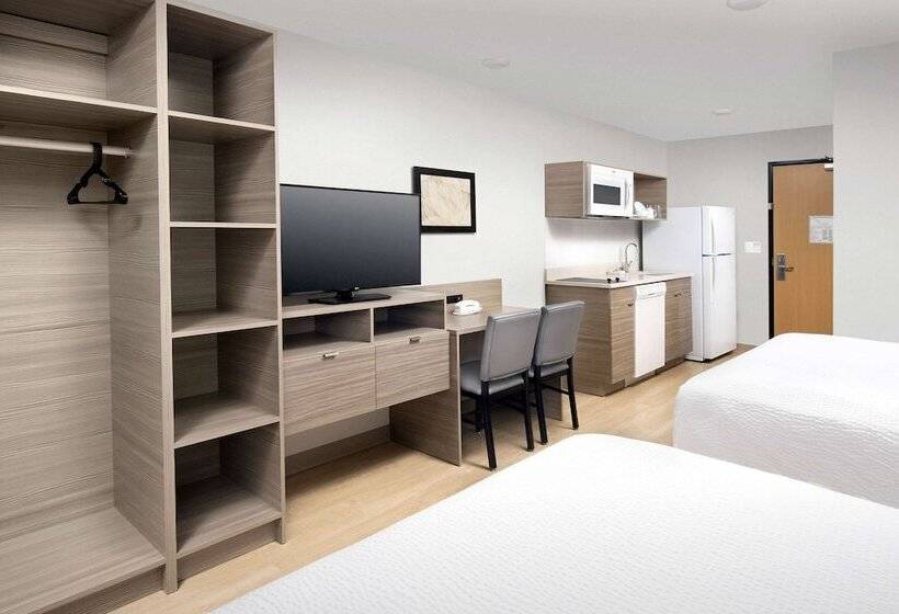 스탠다드 룸 더블 침대 2개, Woodspring Suites Seattle Tukwila