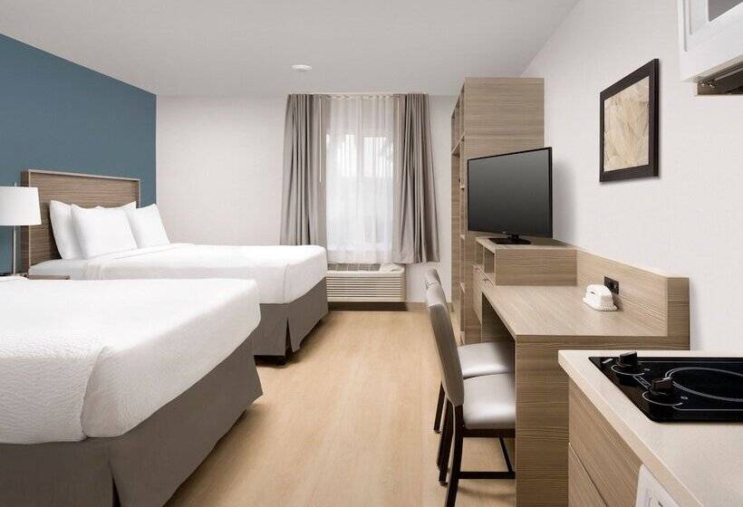 스탠다드 룸 더블 침대 2개, Woodspring Suites Seattle Tukwila