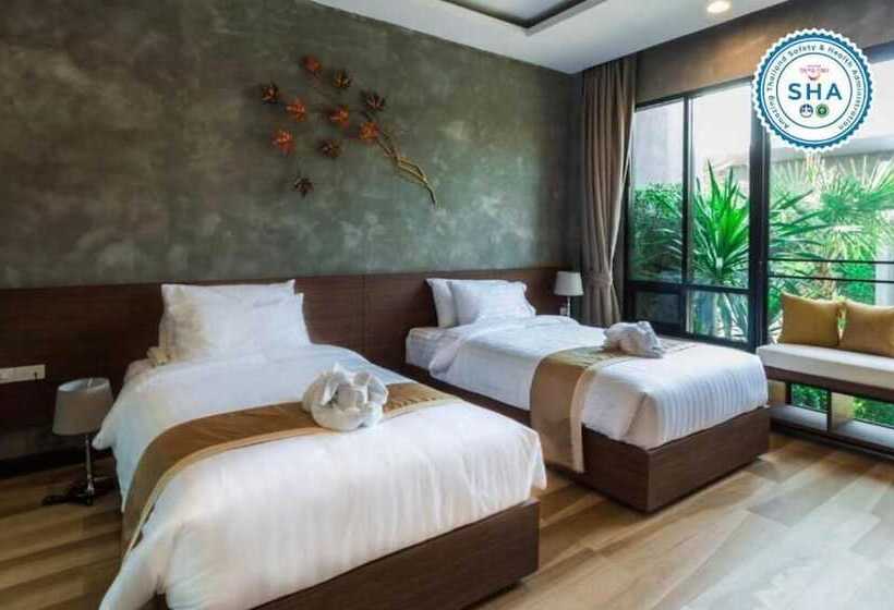 חדר סטנדרט נוף לגינה, Blue River Resort