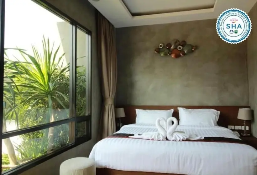 اتاق استاندارد با چشم‌انداز باغ, Blue River Resort