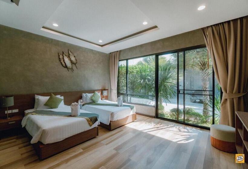 חדר סטנדרט נוף לגינה, Blue River Resort