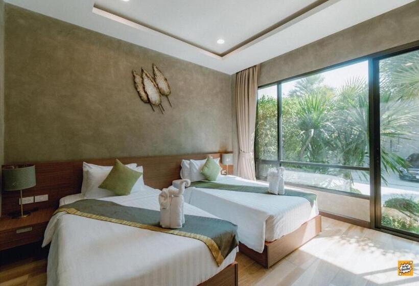 חדר סטנדרט נוף לגינה, Blue River Resort