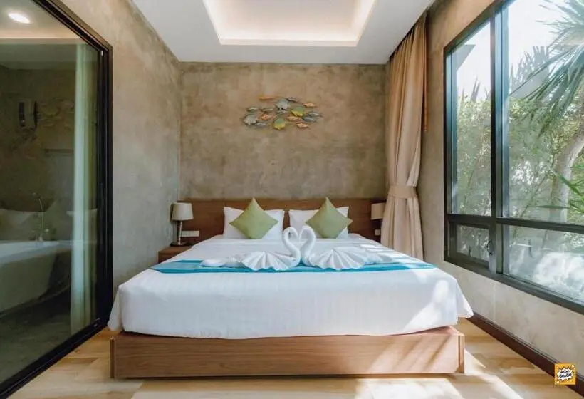 اتاق استاندارد با تخت بزرگ, Blue River Resort