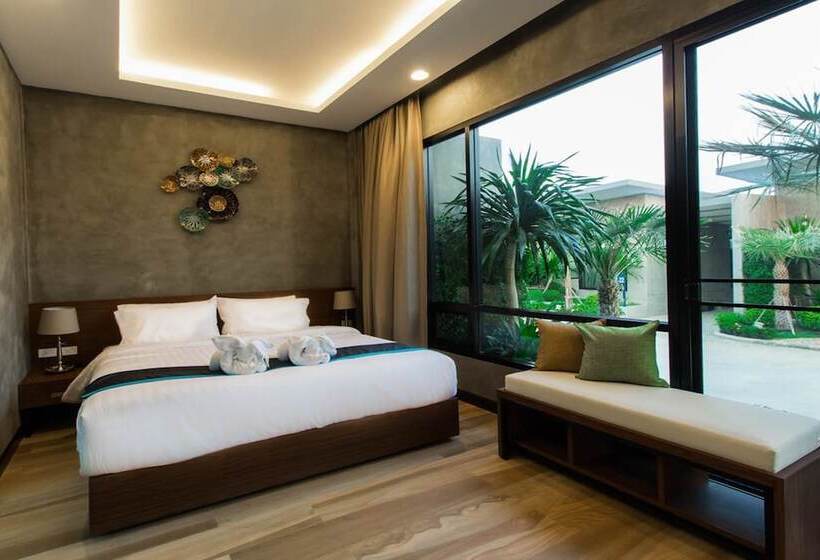 חדר סטנדרט נוף לגינה, Blue River Resort